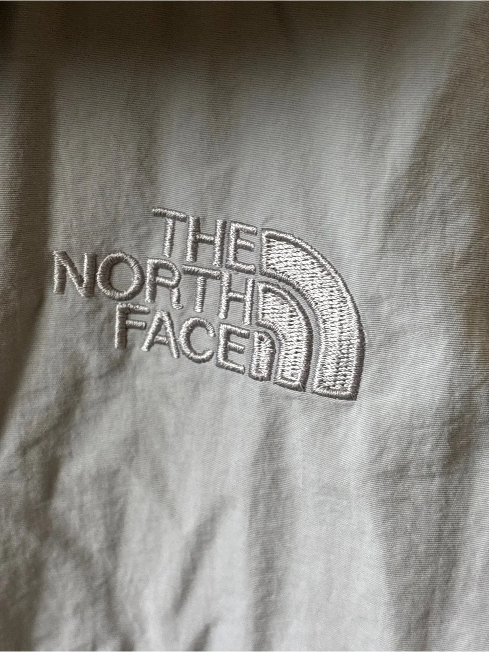 The North Face Girls Osolita Fleece Jacket Cream Full Zip XL/TG
